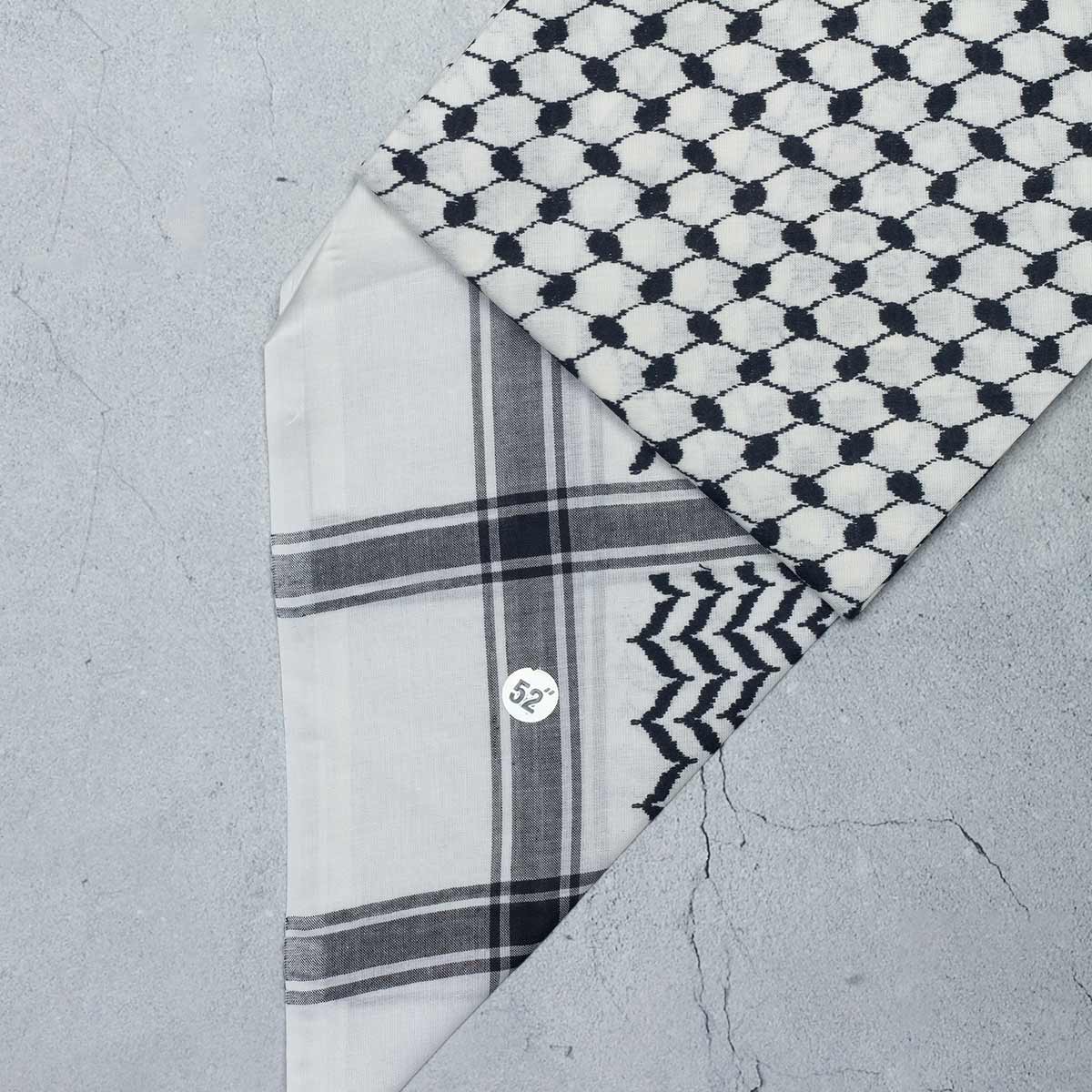 شماغ أبيض عرفات بخامة ناعمة وجودة عالية