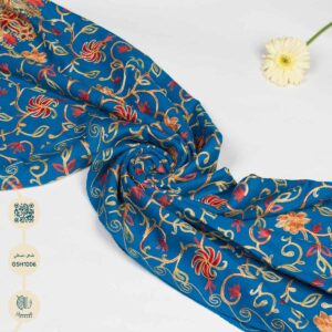 شال نسائي مصوف نوع أبو جمل قماش ناعم