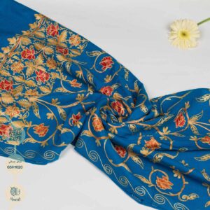 شال نسائي مصوف نوع أبو جمل قماش ناعم