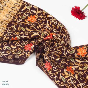 شال نسائي مصوف نوع أبو جمل قماش ناعم