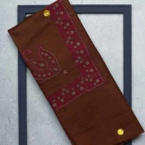 شال صوف تورمة رجالي بنقشة مكينة فاخرة من شازار