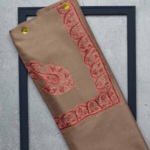 شال صوف تورمة رويال رجالي بنقشة يدوية فاخرة من شازار