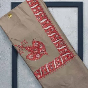 شال صوف تورمة رجالي بنقشة يدوية فاخرة من شازار