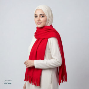 سكارف نسائي أنيق بخامة ناعمة وتصميم عصري