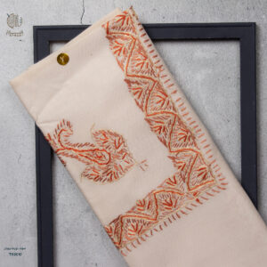 شال صوف تورمة رويال رجالي بنقشة يدوية فاخرة من شازار