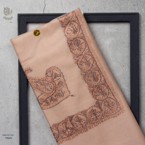 شال صوف تورمة رويال رجالي بنقشة يدوية فاخرة من شازار