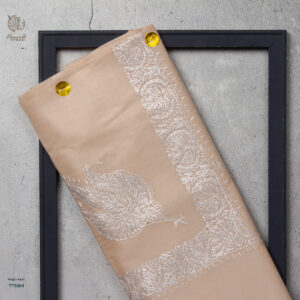 شال صوف تورمة رجالي بنقشة يدوية فاخرة من شازار